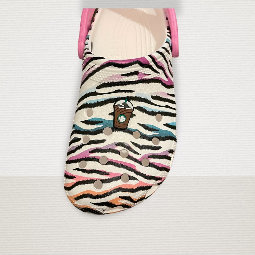 Starbucks Frappachino Crocs‎ Charm - Buy 3 or More Get 50% OFF